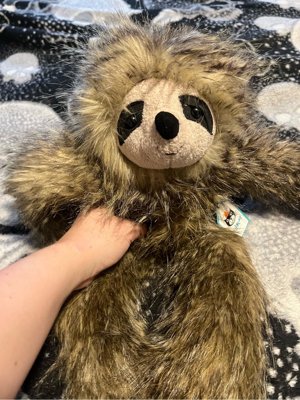 Jellycat Cyril Sloth Plush Retired NWT
